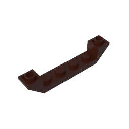 GDS-686 - Slope Inverted 45 Degrees 6 x 1 Double with 1 x 4 Cutout