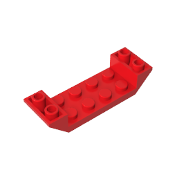 GDS-687 - Slope Inverted 45 Degrees 6 x 2 Double with 2 x 4 Cutout