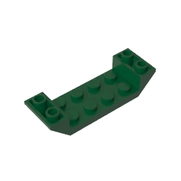 GDS-687 - Slope Inverted 45 Degrees 6 x 2 Double with 2 x 4 Cutout