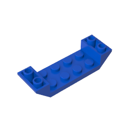 GDS-687 - Slope Inverted 45 Degrees 6 x 2 Double with 2 x 4 Cutout