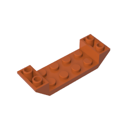 GDS-687 - Slope Inverted 45 Degrees 6 x 2 Double with 2 x 4 Cutout