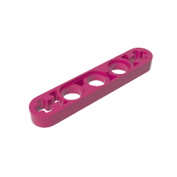 GDS-691 - Technic Beam 1 x 5 Thin with Axle Holes on Ends
