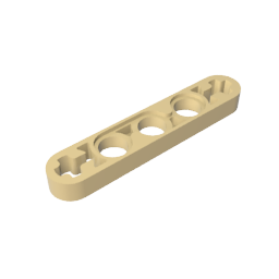 GDS-691 - Technic Beam 1 x 5 Thin with Axle Holes on Ends