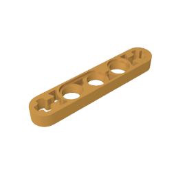 GDS-691 - Technic Beam 1 x 5 Thin with Axle Holes on Ends