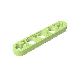 GDS-691 - Technic Beam 1 x 5 Thin with Axle Holes on Ends