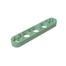 GDS-691 - Technic Beam 1 x 5 Thin with Axle Holes on Ends