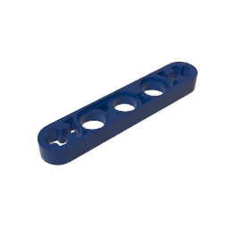 GDS-691 - Technic Beam 1 x 5 Thin with Axle Holes on Ends