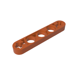GDS-691 - Technic Beam 1 x 5 Thin with Axle Holes on Ends
