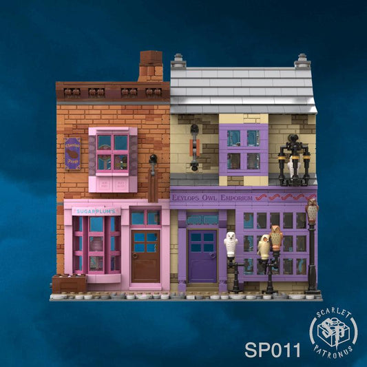 MOC-69155 Eeylops Owl Emporium and Sugarplums Sweet Shop - SP011