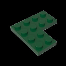 GDS-696 - Plate 4 x 4 Corner