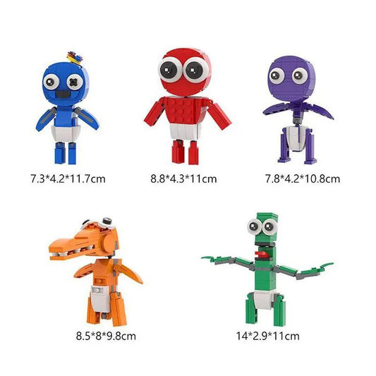 Rainbow friends and baby 5