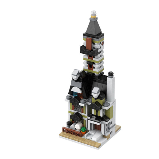 MOC-107172 Mini Modular 10273 Haunted House