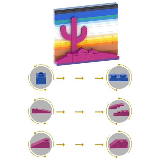 MOC-145274 AZ Sunset Display