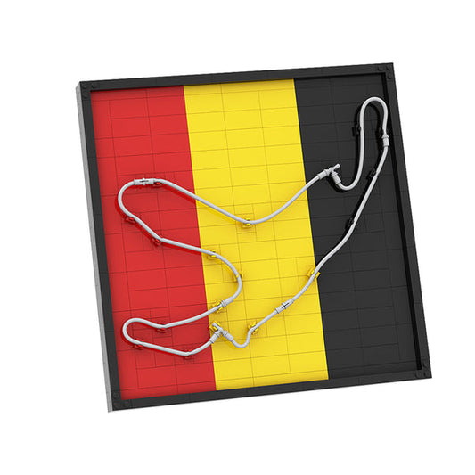 MOC-92879 Spa Francorchamps Track map