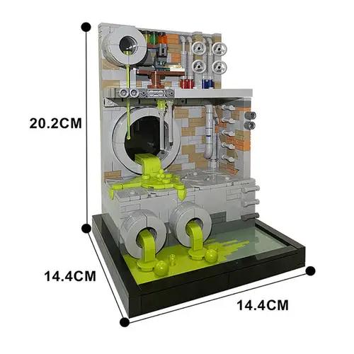 MOC-111005 TMNT Sewer Diorama MOC - Ninja Turtles