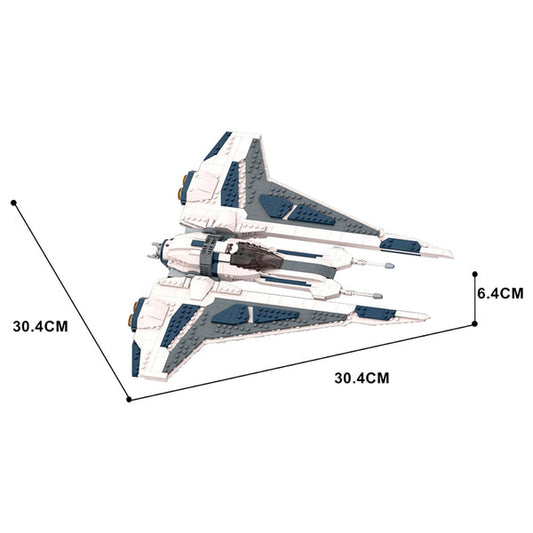 MOC-143184 Mandalorian starfighter Kom'rk-class fighter