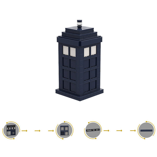 MOC-100350  doctor who Tardis