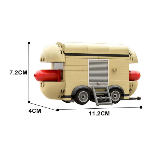 MOC-121493 Hotdog Trailer