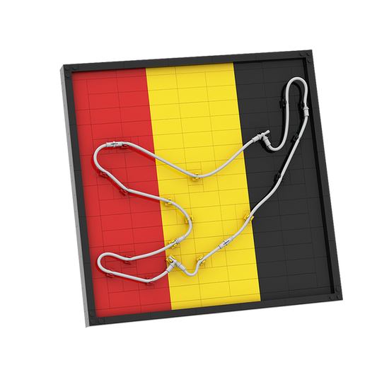 MOC-92879 Spa Francorchamps Track map