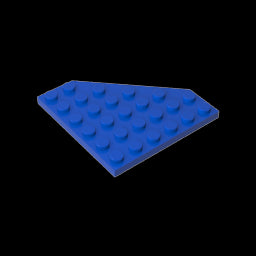 GDS-702 - Wedge Plate 6 x 6 Cut Corner