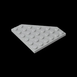 GDS-702 - Wedge Plate 6 x 6 Cut Corner