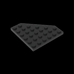 GDS-702 - Wedge Plate 6 x 6 Cut Corner
