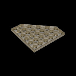 GDS-702 - Wedge Plate 6 x 6 Cut Corner