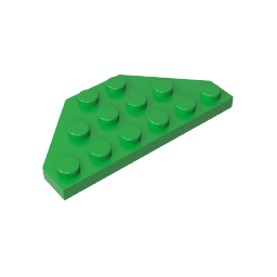 GDS-703 - Wedge Plate 3 x 6 Cut Corners