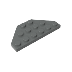 GDS-703 - Wedge Plate 3 x 6 Cut Corners