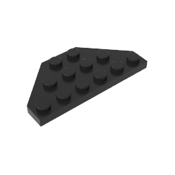 GDS-703 - Wedge Plate 3 x 6 Cut Corners