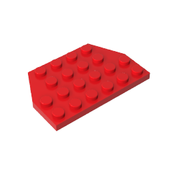 GDS-704 - Wedge Plate 4 x 6 Cut Corners