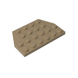 GDS-704 - Wedge Plate 4 x 6 Cut Corners