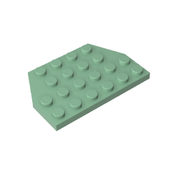 GDS-704 - Wedge Plate 4 x 6 Cut Corners