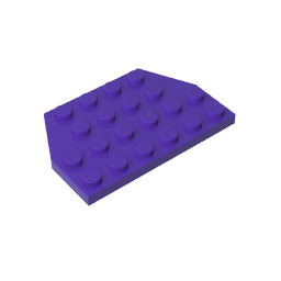 GDS-704 - Wedge Plate 4 x 6 Cut Corners