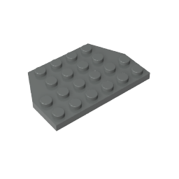 GDS-704 - Wedge Plate 4 x 6 Cut Corners