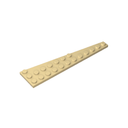 GDS-708 - Wedge Plate 12 x 3 Left