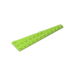 GDS-708 - Wedge Plate 12 x 3 Left