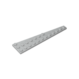 GDS-708 - Wedge Plate 12 x 3 Left