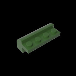 GDS-712 - Brick Curved 2 x 4 x 1 1/3 with Curved Top