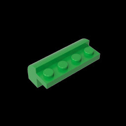 GDS-712 - Brick Curved 2 x 4 x 1 1/3 with Curved Top