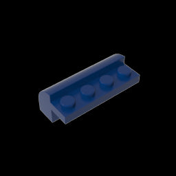 GDS-712 - Brick Curved 2 x 4 x 1 1/3 with Curved Top