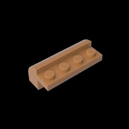 GDS-712 - Brick Curved 2 x 4 x 1 1/3 with Curved Top