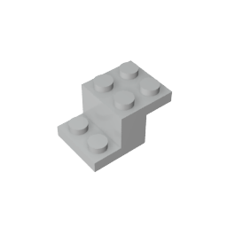 GDS-714 - Bracket 3 x 2 x 1 1/3 with Pin Bottom