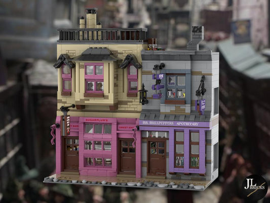 MOC-71417 Sugarplum’s Sweet Shop & Mr Mullpepper’s Apothecary