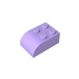 GDS-722 - Brick Curved 2 x 3 with Curved Top