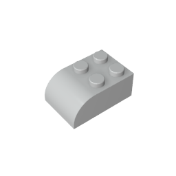 GDS-722 - Brick Curved 2 x 3 with Curved Top