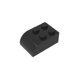 GDS-722 - Brick Curved 2 x 3 with Curved Top
