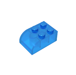 GDS-722 - Brick Curved 2 x 3 with Curved Top