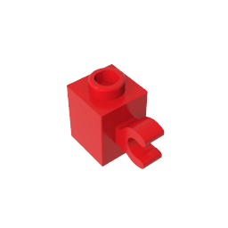 GDS-724 - Brick Special 1 x 1 with Clip Horizontal
