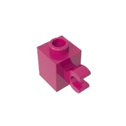 GDS-724 - Brick Special 1 x 1 with Clip Horizontal